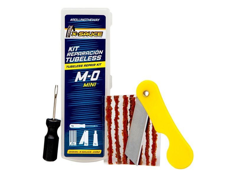 Kit de Mechas M-0 X-Sauce – Solución Rápida y Eficiente para Reparar Neumáticos Tubeless