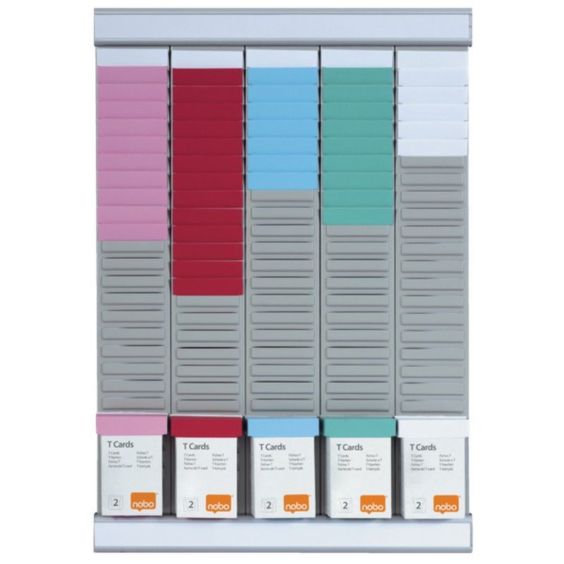 Kit de planificación semanal con fichas T de Nobo