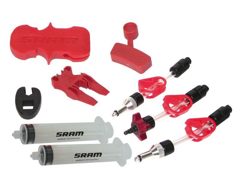 Kit de purgado freno disco sram a1 (sin liquido frenos) para x0/ xx/ guide/level/code/hydror/g2