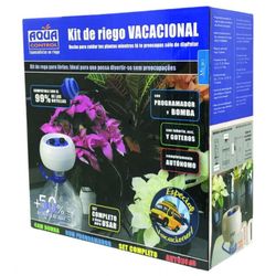 Kit de riego Vacacional 10 Goteros 2Lt/h con bomba programable