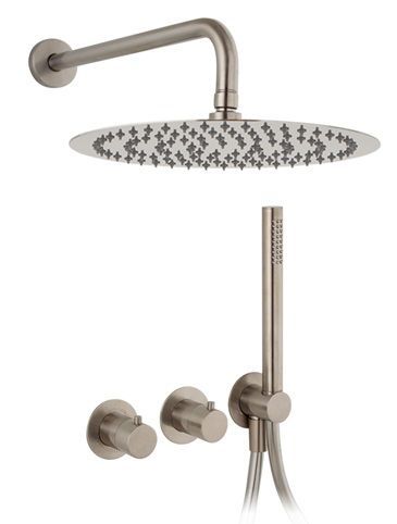 KIT DUCHA HORIZONTAL 2 SALIDAS CARTUCHO PROGRESIVO