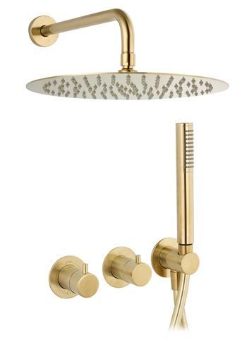 KIT DUCHA HORIZONTAL 2 SALIDAS CARTUCHO PROGRESIVO