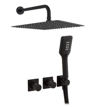 KIT DUCHA HORIZONTAL 2 SALIDAS CARTUCHO PROGRESIVO 35