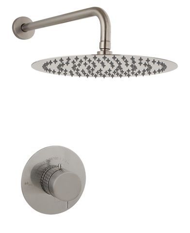 KIT EMPOTRADO DE DUCHA DE UNA SALIDA TERMOSTATICO