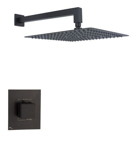 KIT EMPOTRADO DE DUCHA DE UNA SALIDA TERMOSTATICO