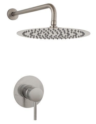 KIT EMPOTRADO DE DUCHA DE UNA SALIDA TERMOSTATICO DECORADO