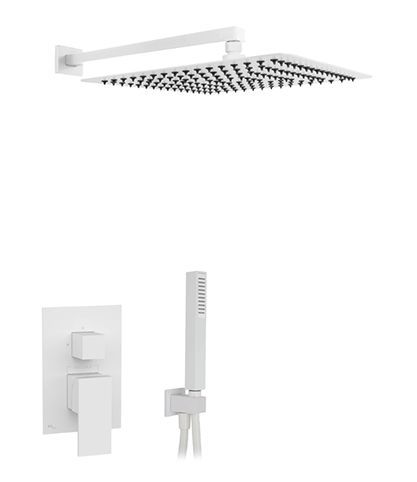 KIT EMPOTRADO DUCHA 2 SALIDAS CON MONOMANDO