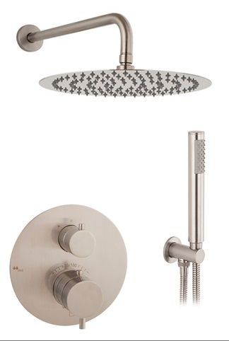 KIT EMPOTRADO DUCHA 2 SALIDAS TERMOSTATICO