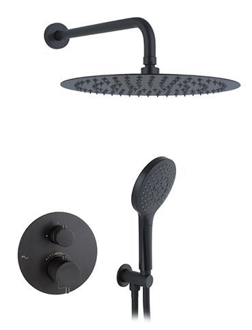 KIT EMPOTRADO DUCHA 2 SALIDAS TERMOSTATICO
