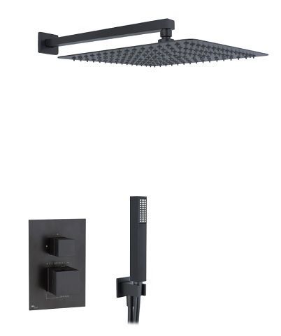 KIT EMPOTRADO DUCHA 2 SALIDAS TERMOSTATICO