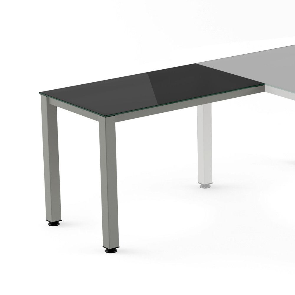 Kit Executive Ala 100 x 60 Aluminio/ Cristal Negro