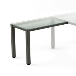 Kit Executive Ala 100 x 60 Antracita/  Cristal