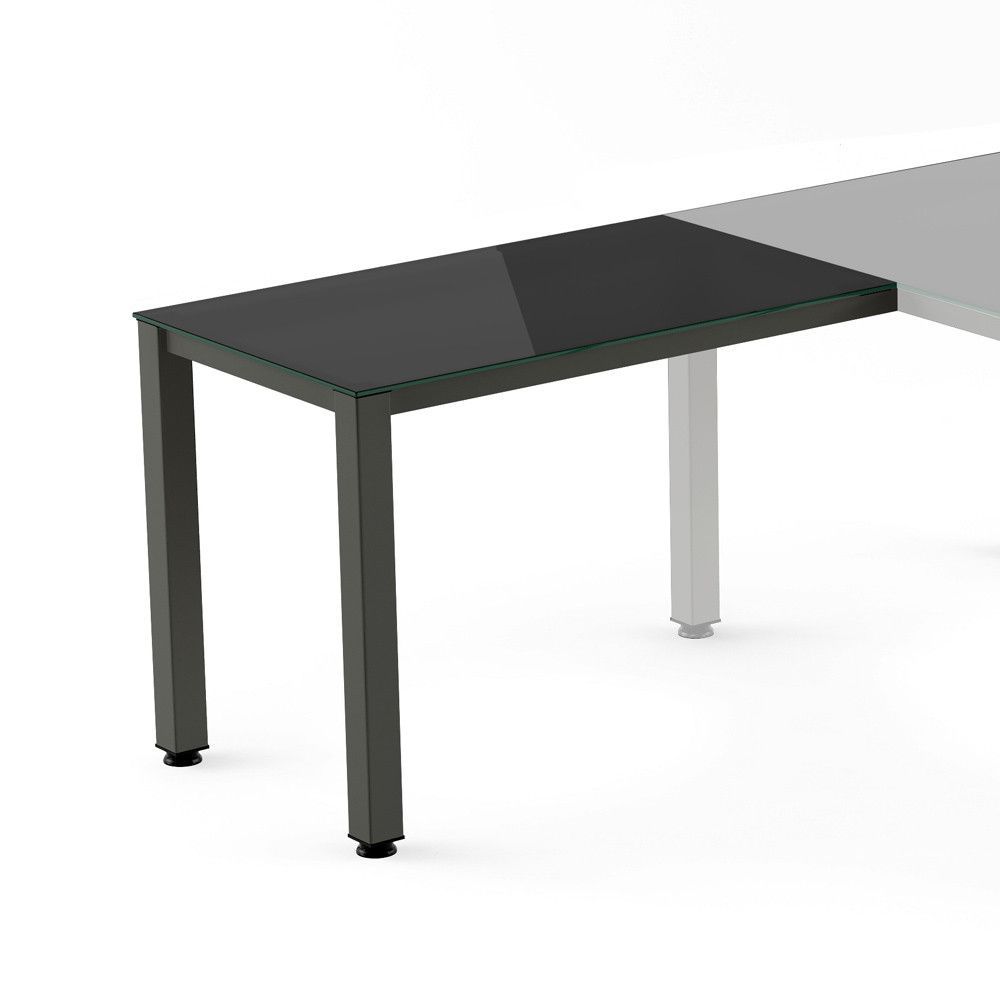 Kit Executive Ala 100 x 60 Antracita/  Cristal Negro