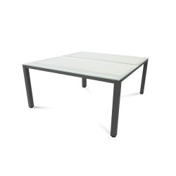 Kit Executive Mesa 160 x 163 Antracita / Cristal