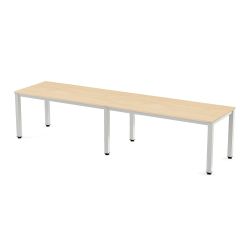 Kit Executive Mesa 320 x 80 Blanco / Haya