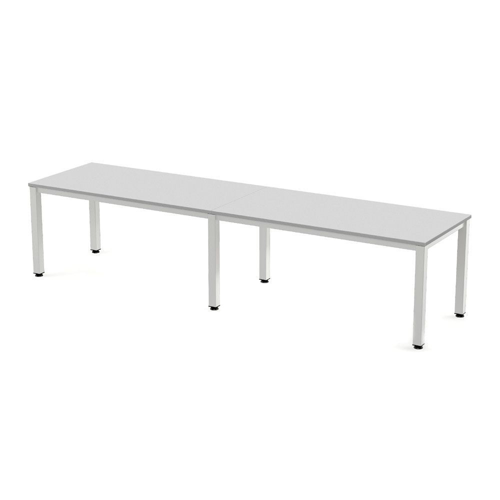 Kit Executive Mesa 360 x 80 Blanco / Gris