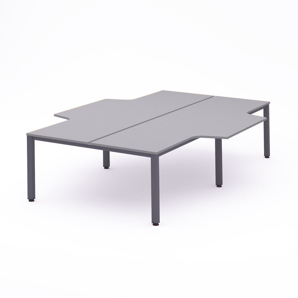 Kit Executive Mesa L 320 x 163 x 240 Antracita / Gris