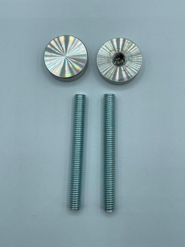 Kit Fijación Tirador Franfurt Individual Inox