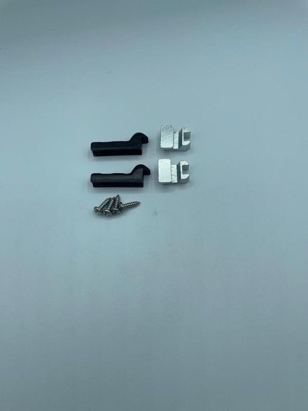 Kit ganchos perimetral plata