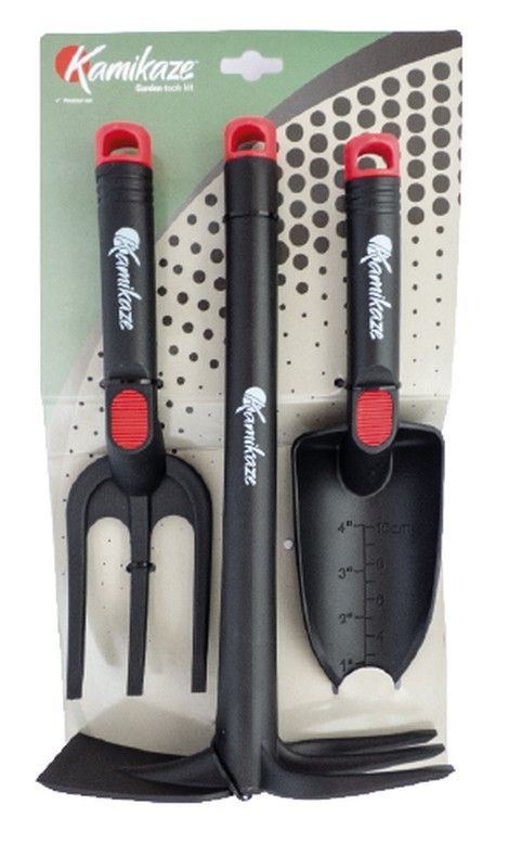 Kit Herramienta Jardin Resina Kamikaze