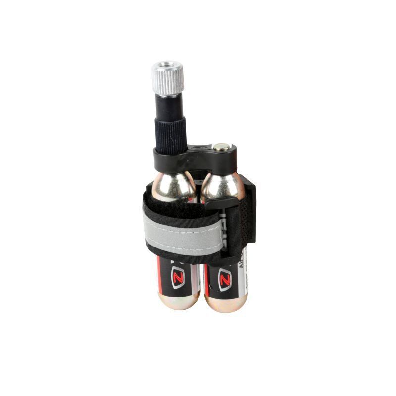 Kit hinchador zefal co2+portacartuchos+2xcartucho con rosca 16 g