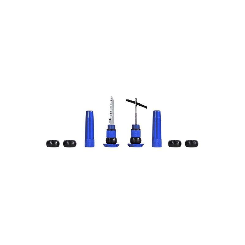 Kit Mechas Muc-Of Reparacion Tubeless Para Manillar Azul
