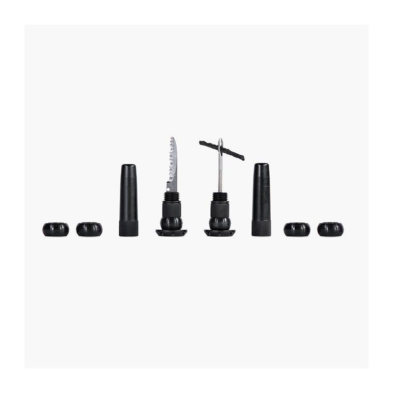 Kit Mechas Muc-Off Reparacion Tubeless Para Manillar Negro Mate