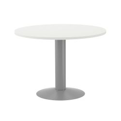 Kit Meeting Mesa Diam. 100 Aluminio / Blanco