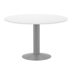 Kit Meeting Mesa Diam. 120 Aluminio / Blanco
