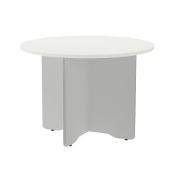 Kit Meeting Mesa Diámetro 100 Aluminio / Blanco