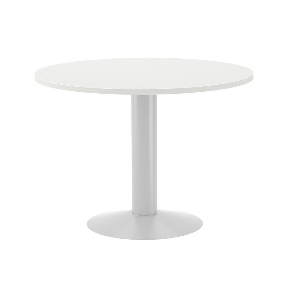 Kit Meeting Mesa Diámetro 100 Blanco / Blanco