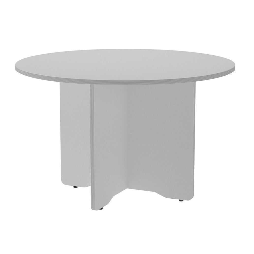 Kit Meeting Mesa Diámetro 120 Aluminio / Gris
