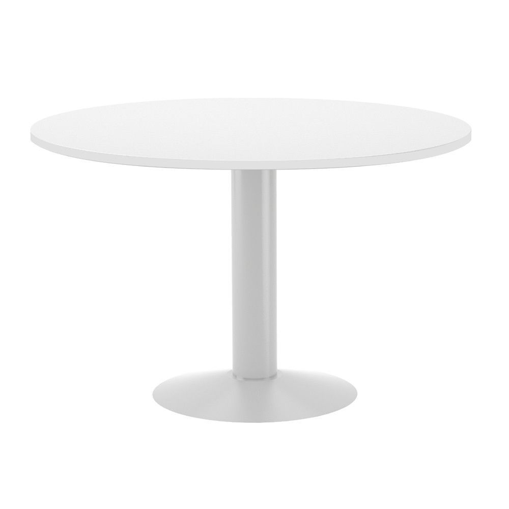 Kit Meeting Mesa Diámetro 120 Blanco / Blanco