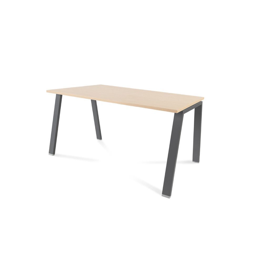 Kit Mesa Blanca 140 x 80 Antracita/ Haya