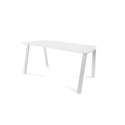 Kit Mesa Blanca 140 x 80 Blanco / Blanco
