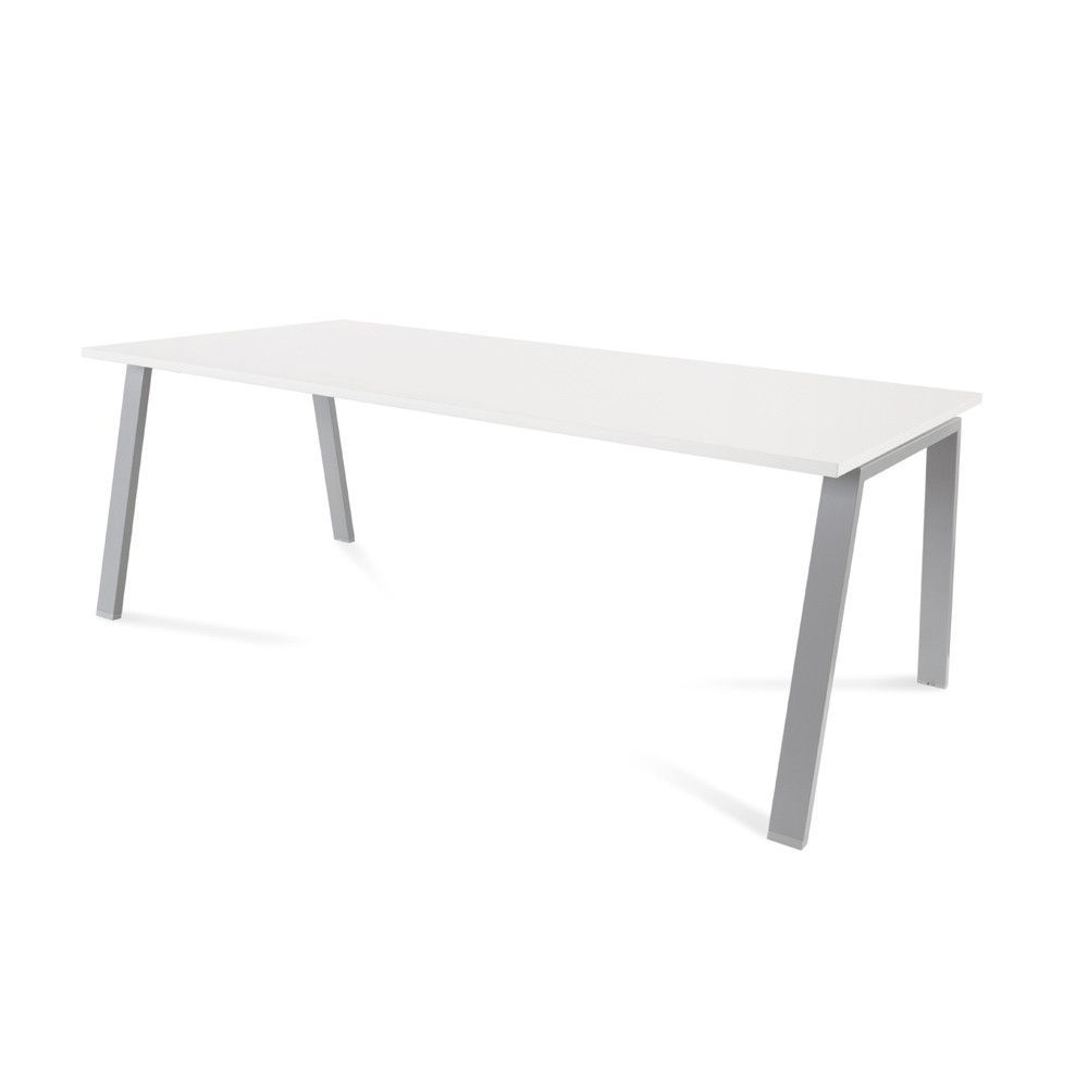 Kit Mesa Blanca 200 x 100 Aluminio/Blanco