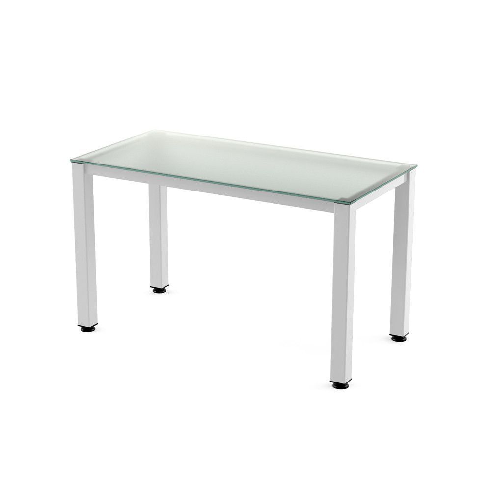 Kit Mesa Executive 120 x 60 Blanco / Cristal