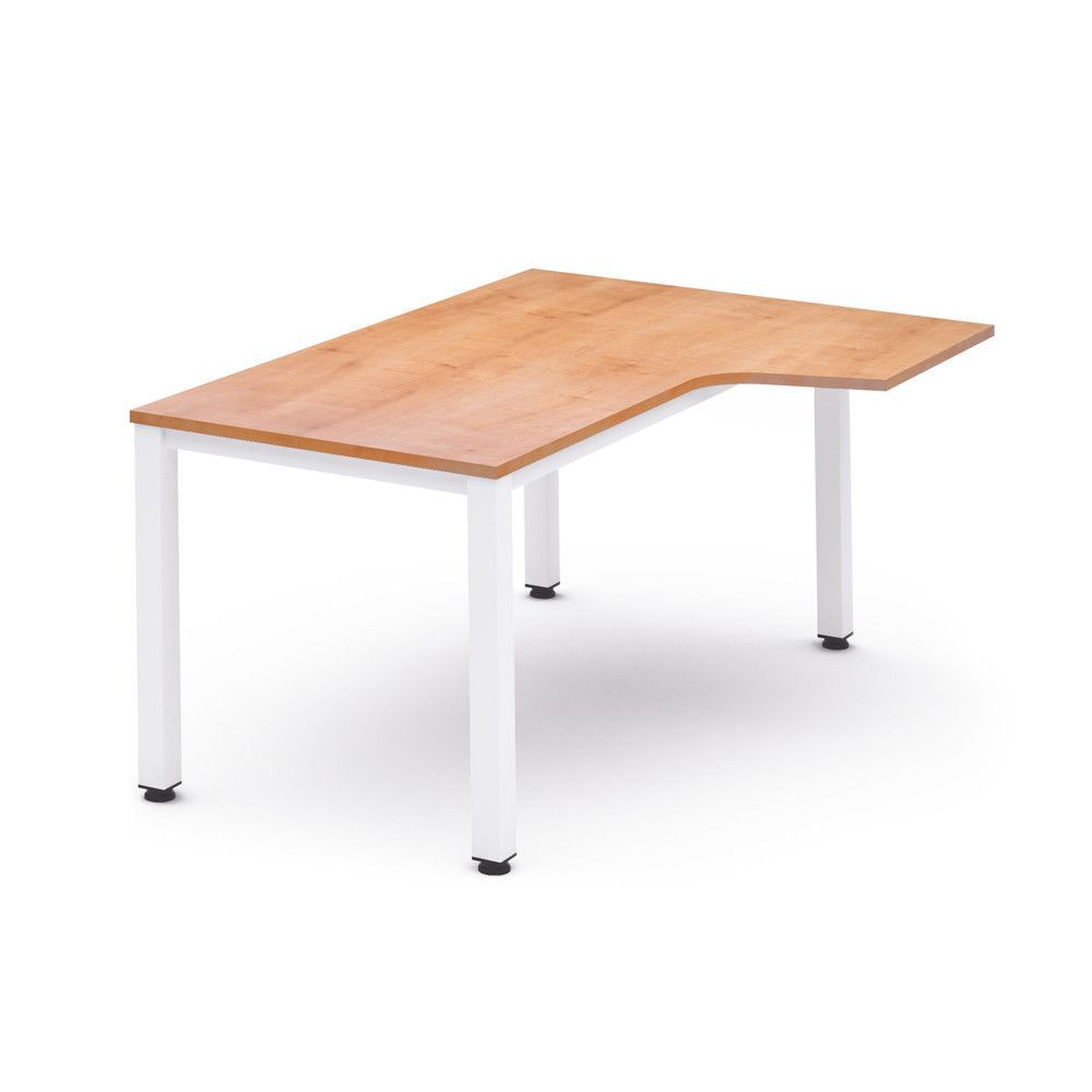 Kit Mesa Executive L Derecha 160 x 120 Blanco/Roble