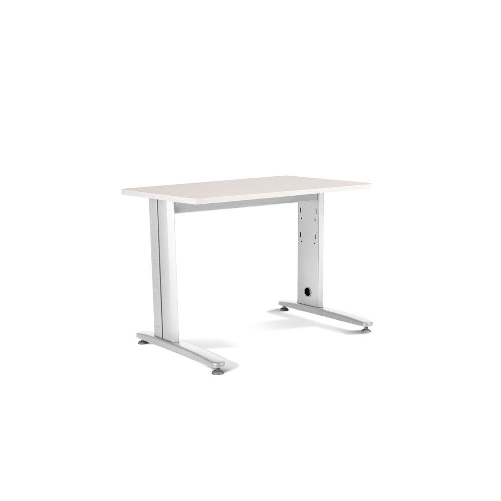 Kit Mesa Metal 120 x 60 Blanco / Blanco