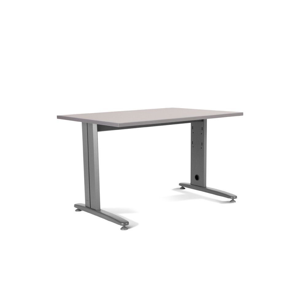 Kit Mesa Metal 140X80 Aluminio / Gris