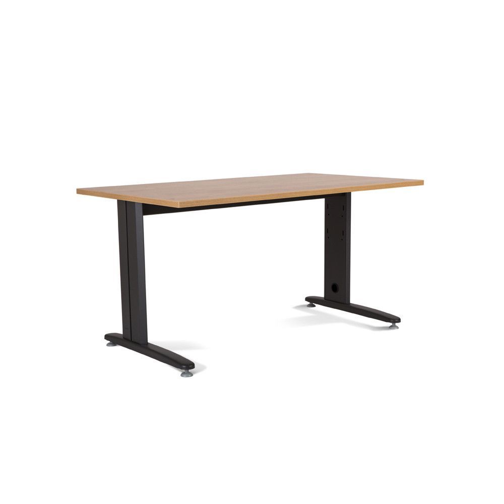 Kit Mesa Metal 160 x 80 Antracita / Roble