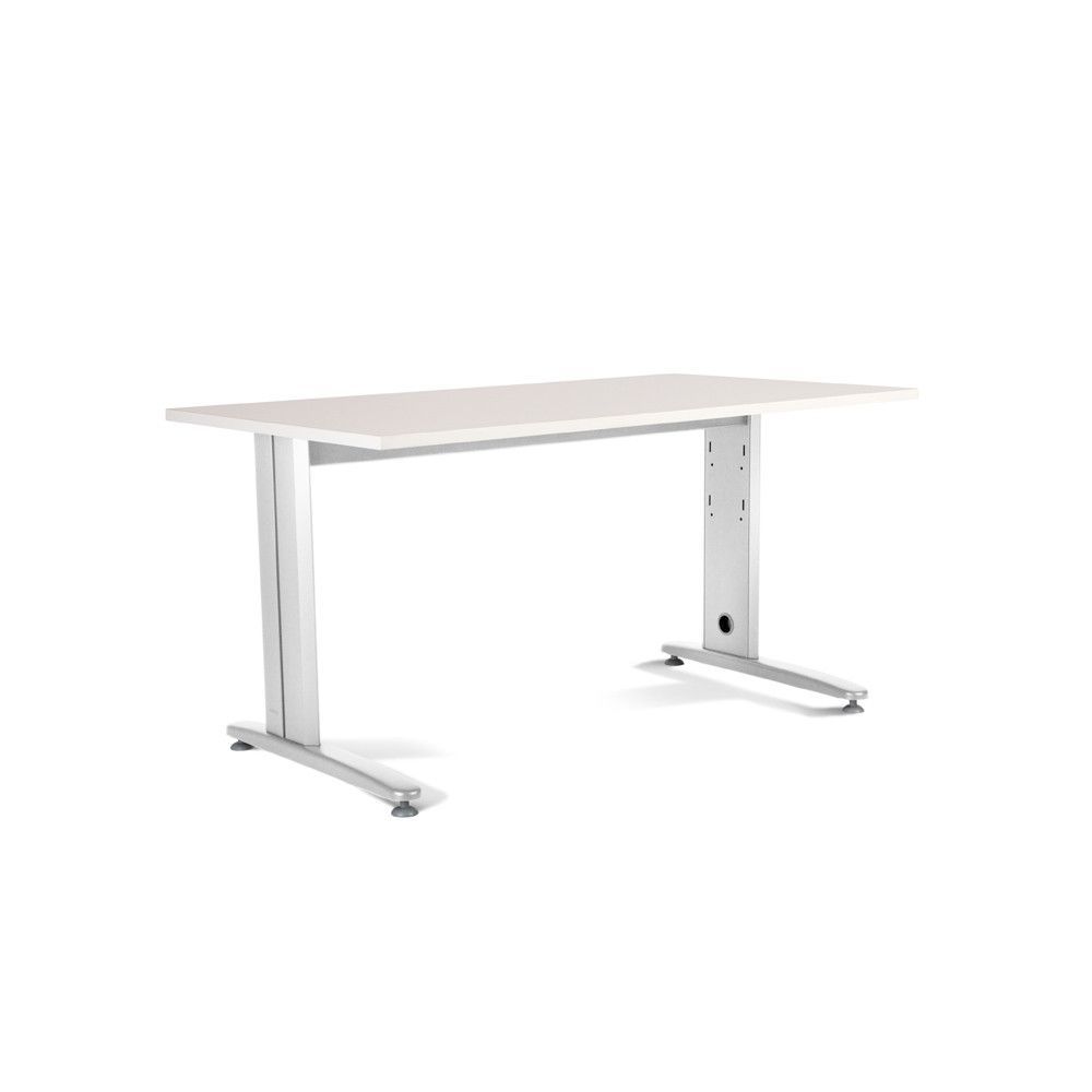 Kit Mesa Metal 160 x 80 Blanco / Blanco