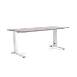 Kit Mesa Metal 200 x 80 Blanco / Gris