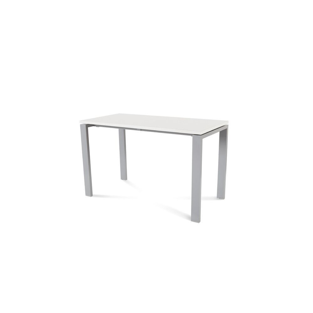 Kit Mesa Total 120 x 60 Aluminio /  Blanco