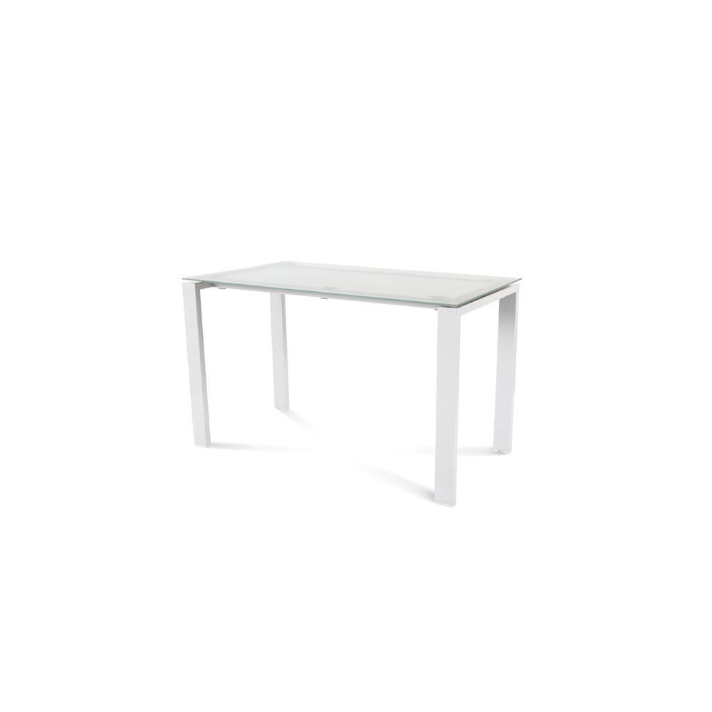 Kit Mesa Total 120 x 60 Blanco / Cristal