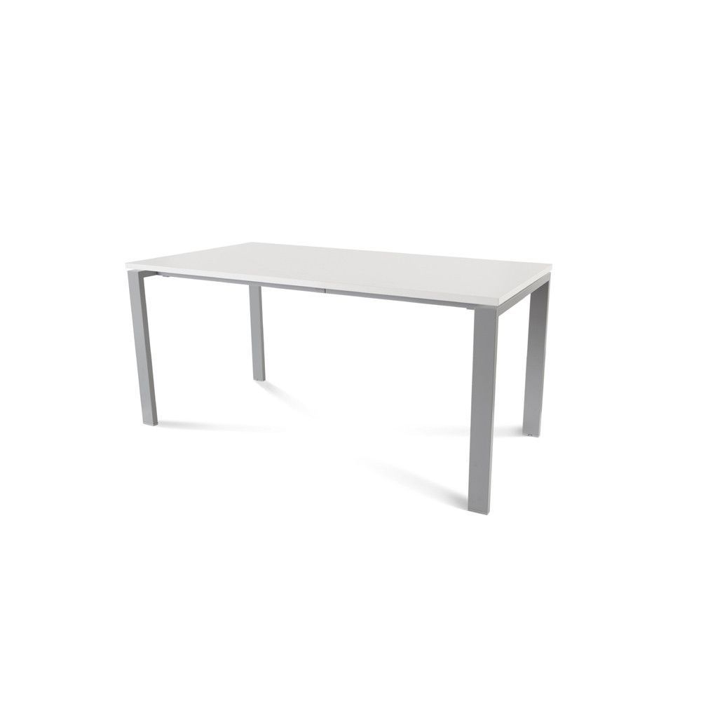 Kit Mesa Total 160 x 80 Aluminio/Blanco