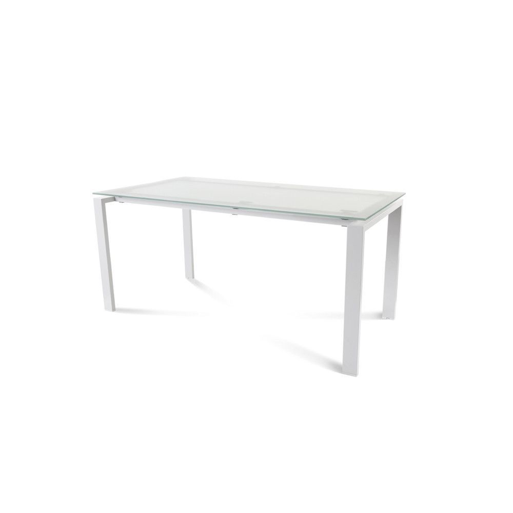 Kit Mesa Total 160 x 80 Blanco/ Cristal