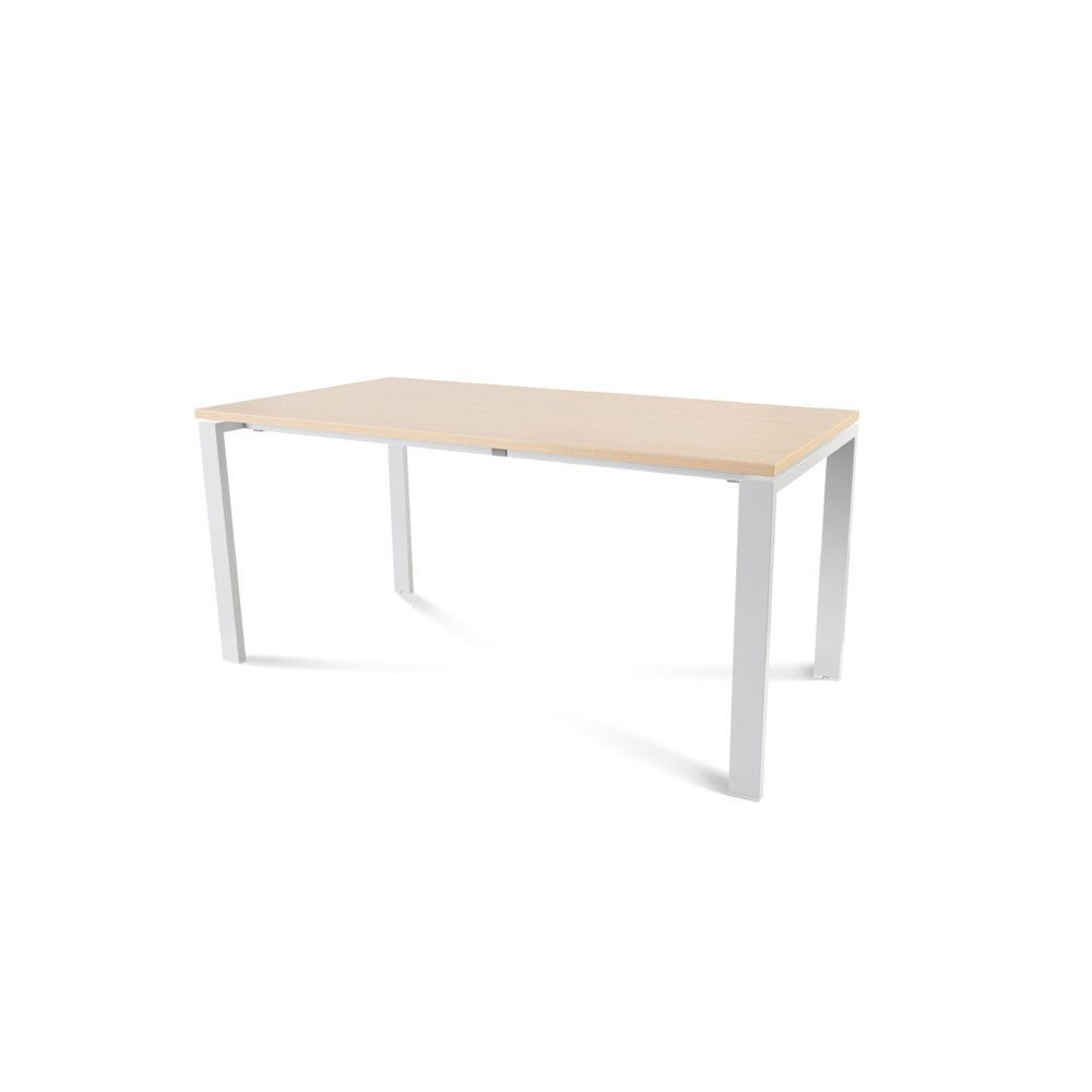 Kit Mesa Total 160 x 80 Blanco/ Haya