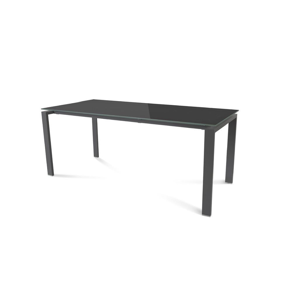 Kit Mesa Total 180 x 80 Antracita/ Cristal Negro