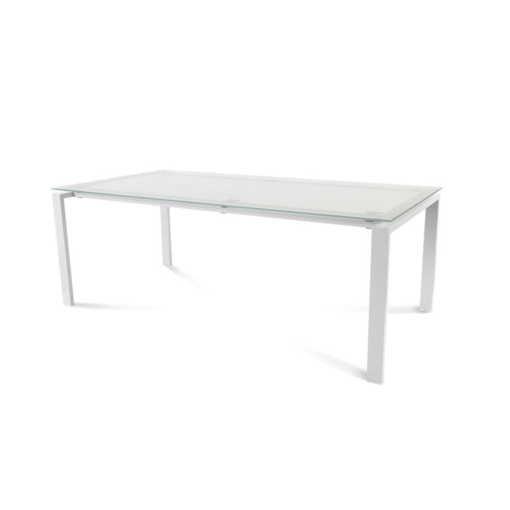 Kit Mesa Total 200 x 100 Blanco/ Cristal